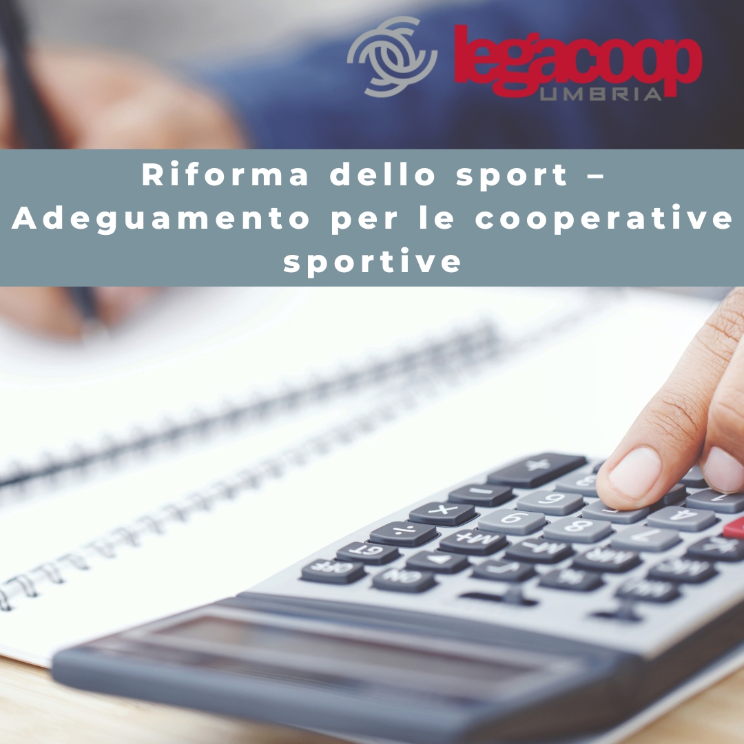 Riforma Dello Sport Adeguamento Statutario Entro Il 31 12 2023 Per Le