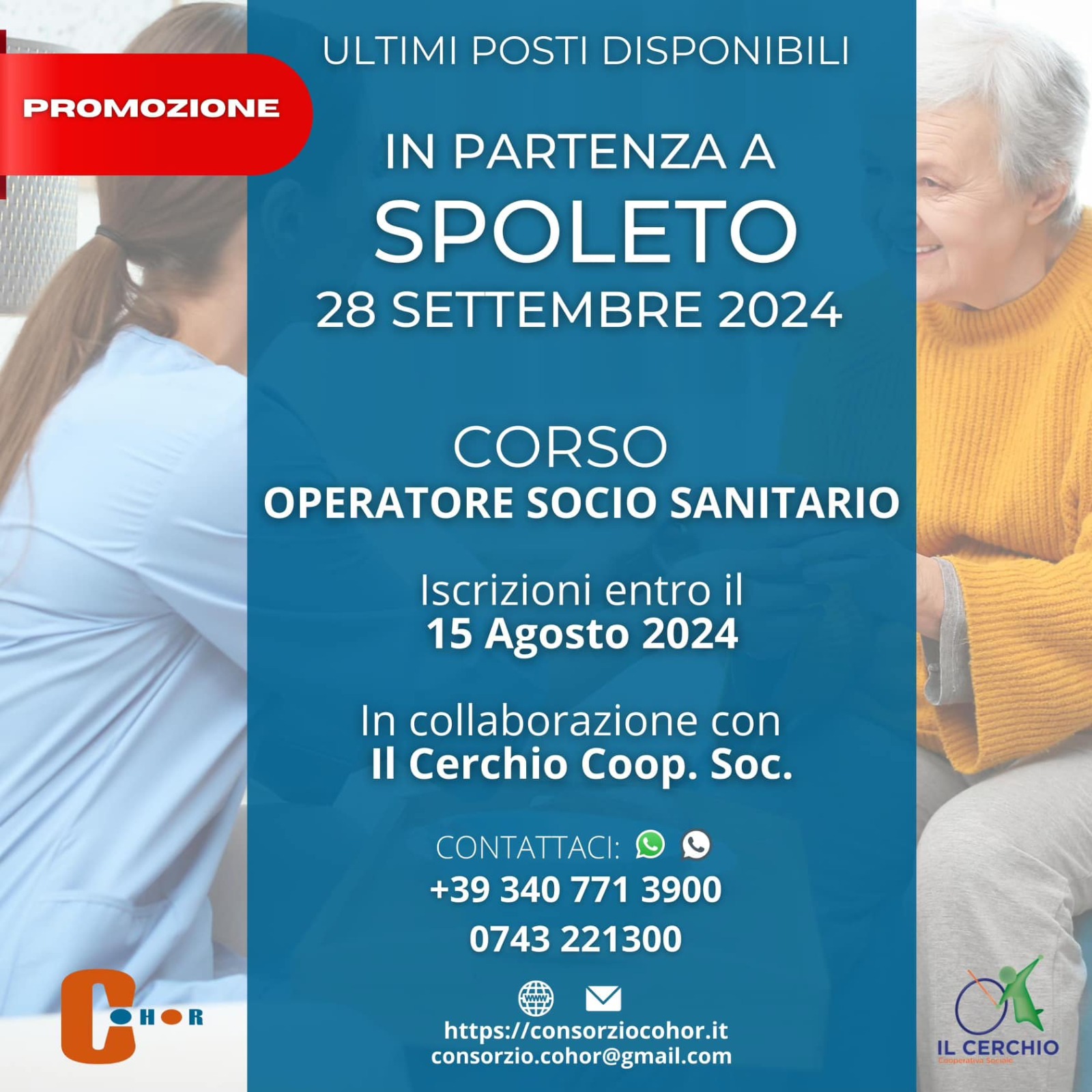 Corso di Operatore Socio Sanitario a Spoleto